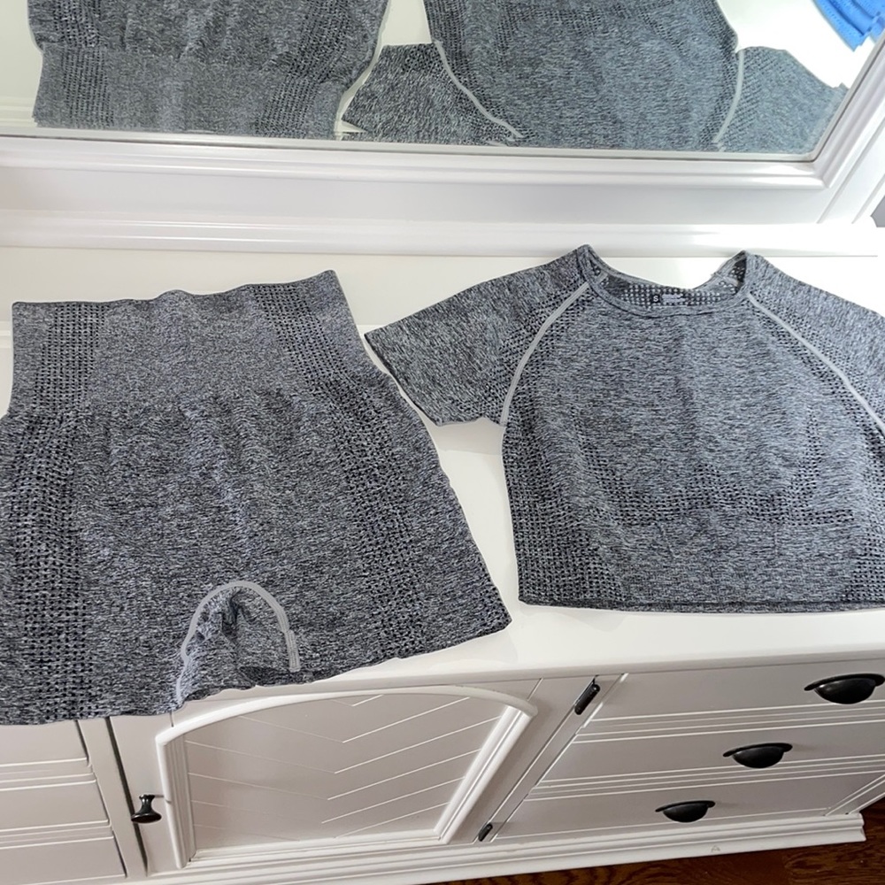 Gray matching work out set NEW condition
